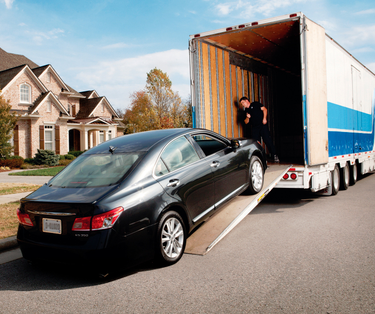 Vehicle Moving Company serving Milton, Oakville, Burlington, Mississauga, Georgetown